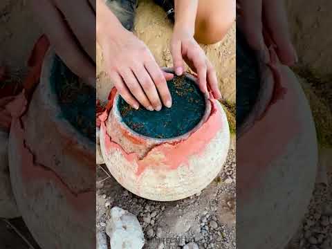 What she found buried will surprise you 🏺😲 When is this from?