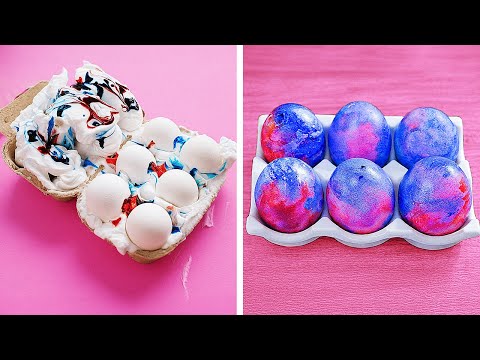 Last-minute Ideas for Easter. How to Color Eggs and make Decorations