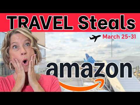 30 Amazon Deals for Flights, Fashion, & Travel Function March 25-31