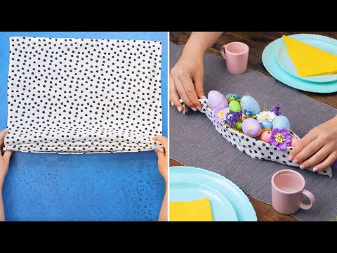 Spring Table Decor Ideas with Elegant Napkin Folding Designs 🌸
