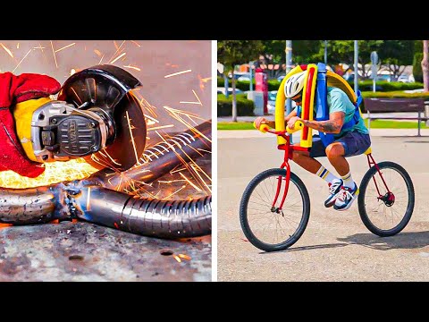 Standing Bicycle and Vehicles for any Road