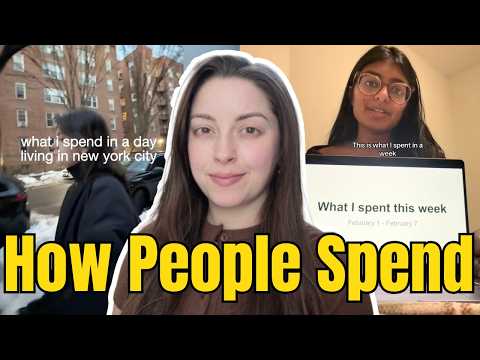 watching how people spend their paychecks