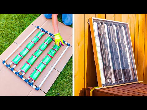 Solar Battery, Portable AC. DIY Inventions for Easy life
