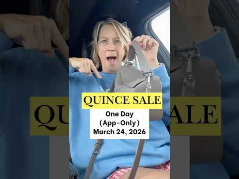 Quince SALE 1 Day Only March 24, 2026