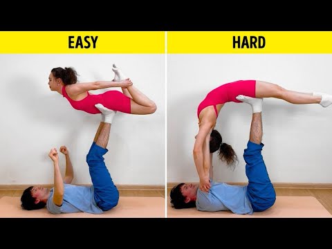 Couples Yoga Challenge Idea for Fun and Bonding | Easy Fitness Hacks For NEW YOU