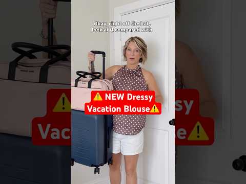 Travel’s Dressy Vacation Blouse