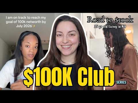 People hitting $100K net worth…let’s watch 👀
