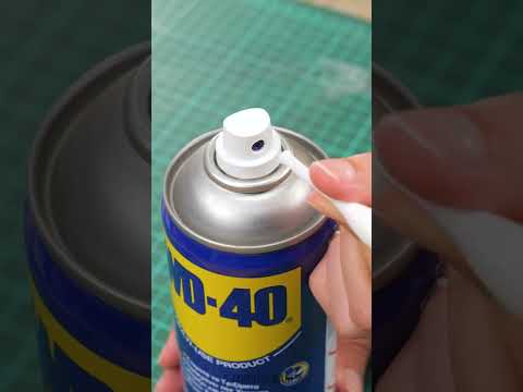 WD-40 Cotton Swab Hack 🔧✨