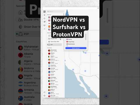 Which VPN is Best? NordVPN vs Surfshark vs ProtonVPN