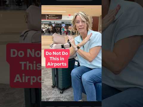 ⚠️ Travel Tip to Protect Your Identity in Airports