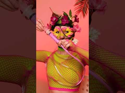 🌸 Makeup Transformation Inspired by Butterflies and Spring Flowers 🩵🦋