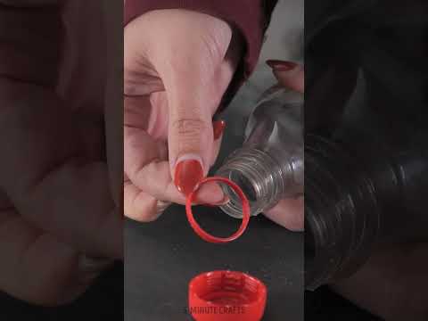 DIY Brush holder from a coca-cola cap 🖌️