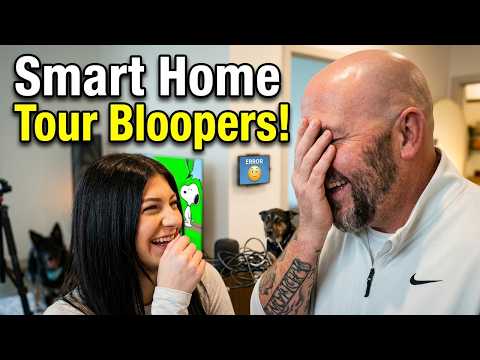 Behind the Scenes Smart Home Tour | Dad vs. Daughter Comedy