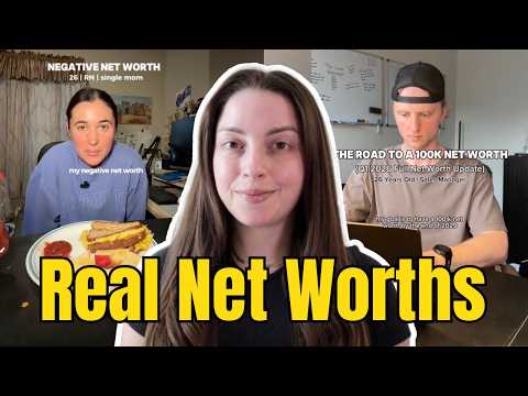 people share their latest net worths