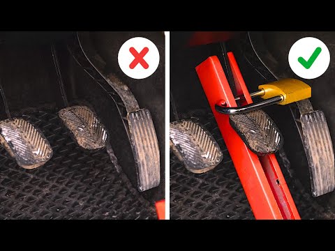 How to Secure Your Car without an Alarm. Cool Hacks for Safety of an any auto
