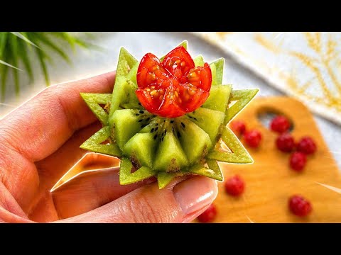 Creative Fruit & Veggie Carving Ideas Anyone Can Try 🍎✨
