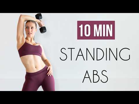 10 MIN STANDING ABS (with weights)