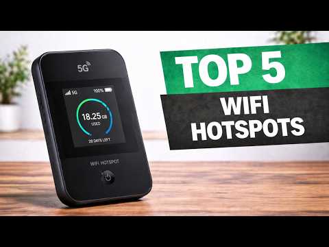 Top 5 BEST 5G Portable WiFi Hotspots in (2026) Watch BEFORE You Buy!