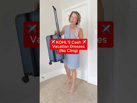 Vacation Outfit Dresses I Bought with Kohls Cash April 2026 #vacationoutfit