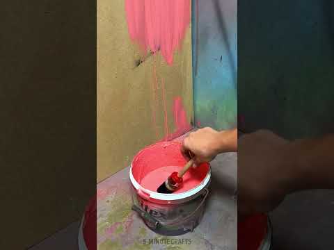 Drill + Brush Trick 🎨 No More Mess 😲