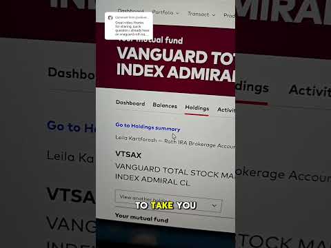 how to reinvest dividends (Vanguard)