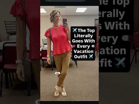 Anti-Pooch Tummy Skimming Top by Caslon #traveloutfit