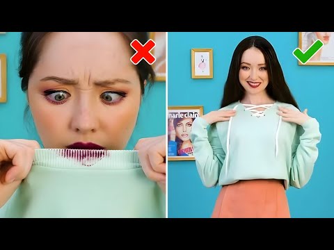 Cool Clothing hacks for Quick Style Changes