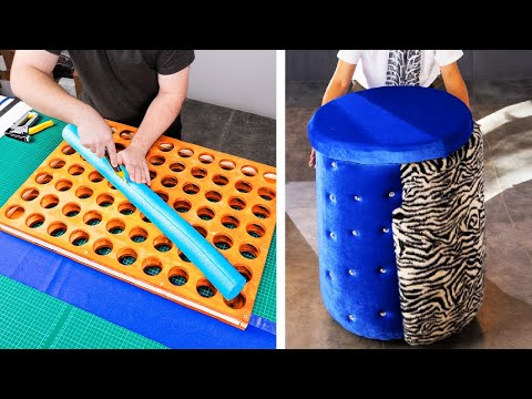Eco-friendly ideas to create WOW furniture 🔨