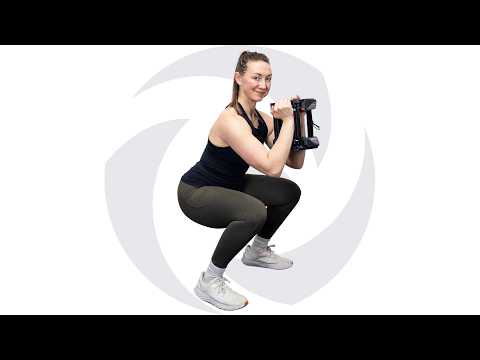 15-Minute Lower Body Strength Circuit: With AMRAP Conditioning Finisher