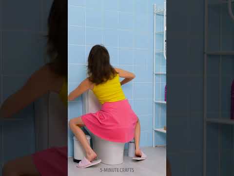 Life saving hacks to avoid some problem in restroom ✅