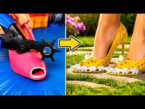 Crazy Shoe Hacks to Upgrade Your Style & Save Your Feet 👟✨