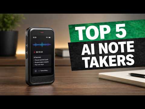 Top 5 BEST AI Note Takers (2026) | Best AI Voice Recorders You Need To See!