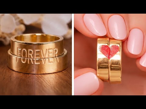 DIY Jewelry with Special Memories and Wedding Rings with Fingerprints 💍