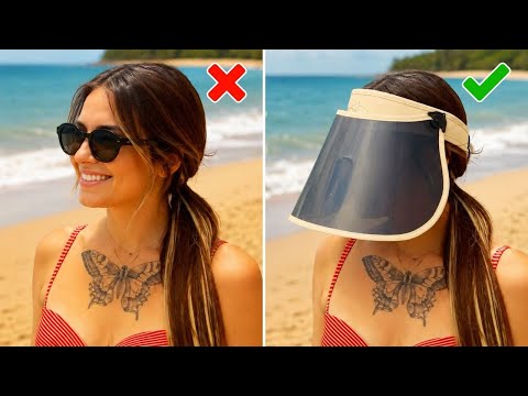 1-Minute Beach Hacks to Save Your Vacation 🌊☀️