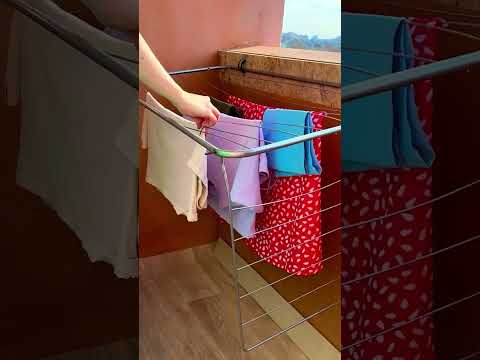 DIY Clothes Drying Rack for Small Spaces