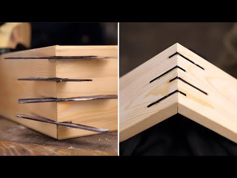 Wooden Joints and Amazing Woodworking Techniques