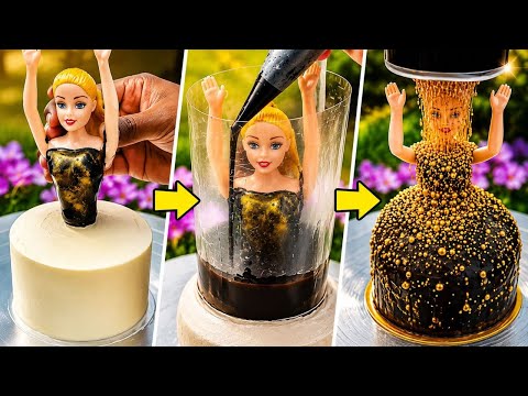 How to Make a Barbie Cake 😭✨ Best Random Hacks I Wish I Knew Before My 40s