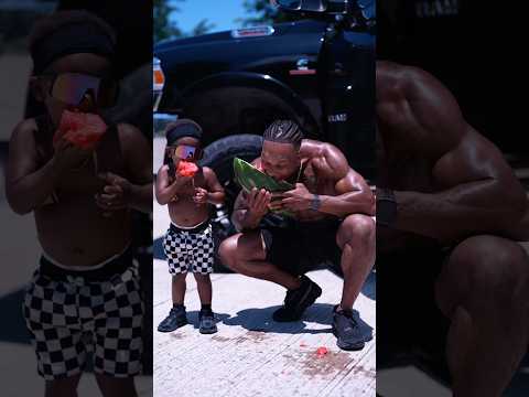 Outdoor workout with my two year old son. Day 928 of raising him to be a better version of me..🫡💙