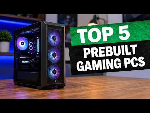 Top 5 BEST Prebuilt Gaming PCs of (2026) 🔥 Don't Buy Until Watch This!