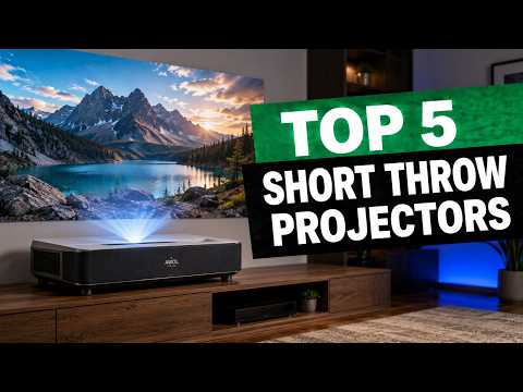Top 5 Best Ultra Short Throw Laser Projectors (2026) | Don't Buy Until You Watch