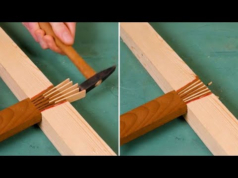 Strong Connections. Woodworking hacks you Need to Know