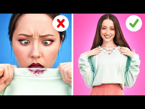 Cool Hacks for Clothes and Quick Style Changes