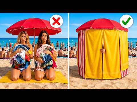 Don't Pack for the Beach Until You See These Hacks 🌊