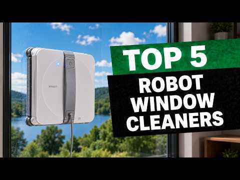 Top 5 BEST Robot Window Cleaners (2026) | Don't Buy Until You Watch!