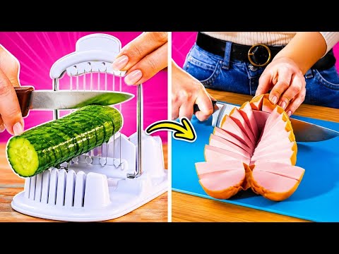 Smart Ways to Cut & Peel Food 🍎🔪 | Kitchen Hacks That Save Time