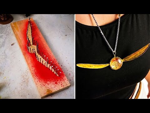 Create Golden Snitch Necklace. Jewelry Tutorials for Everyone