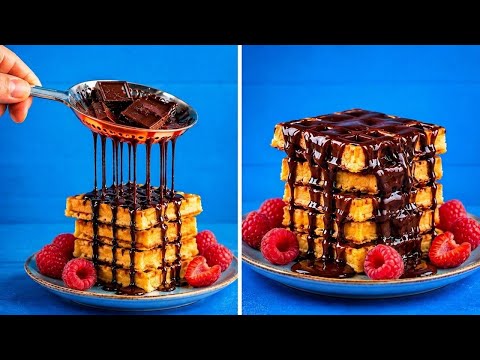 Chocolate VS Caramel tricks from Real Chef for you