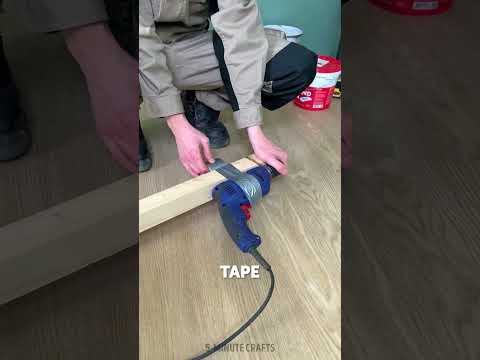 How to Make a Wooden Drill Extension for Hard-to-Reach Spots 🪵💡