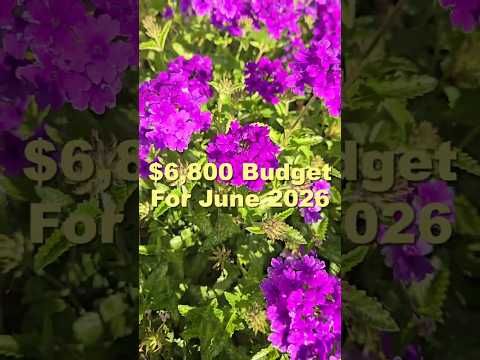 How I'm Budgeting $6,800 for June 🏖️