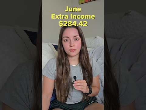 June extra income breakdown